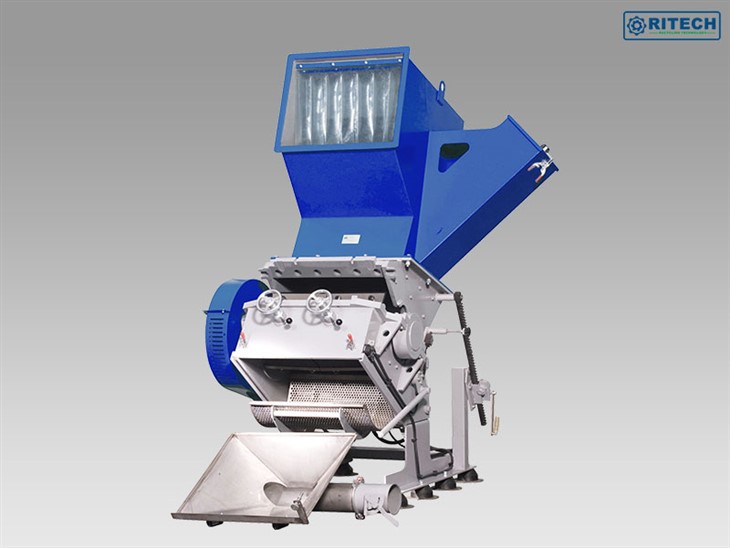Pipes crusher machine