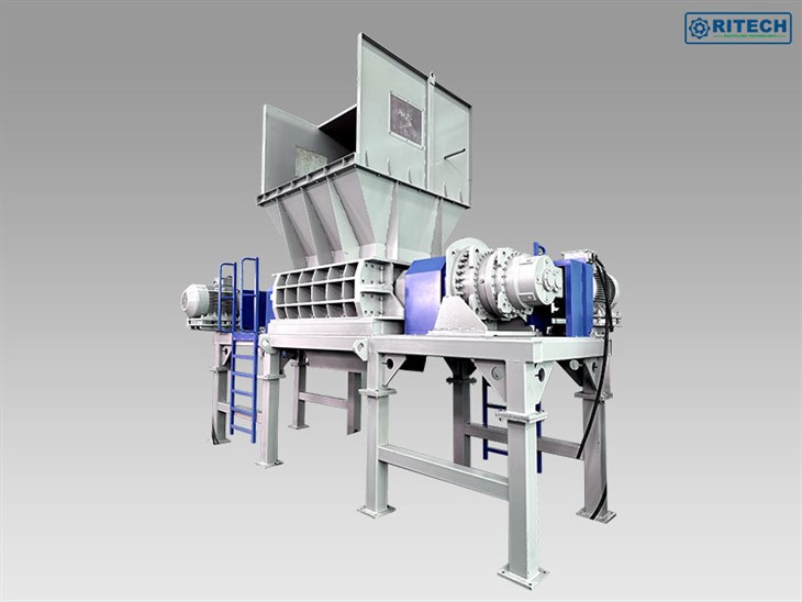 Metal shredder machine